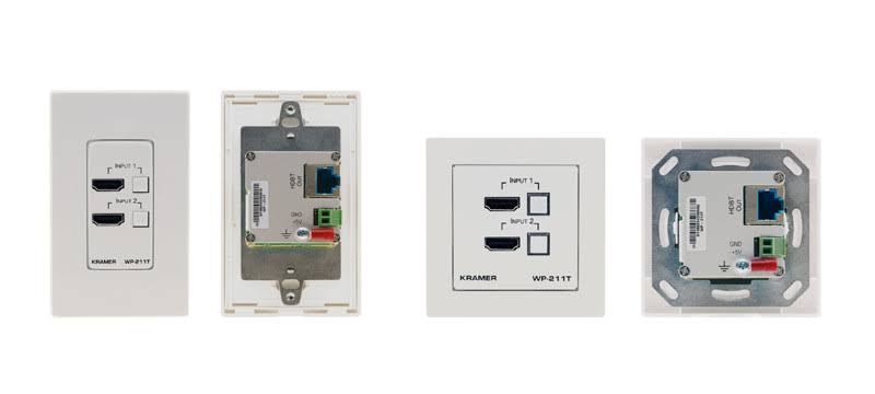 Mounting plate with HD-15, RCA X 3, mini-phone stereo 3.5 mm, HDMI Y597