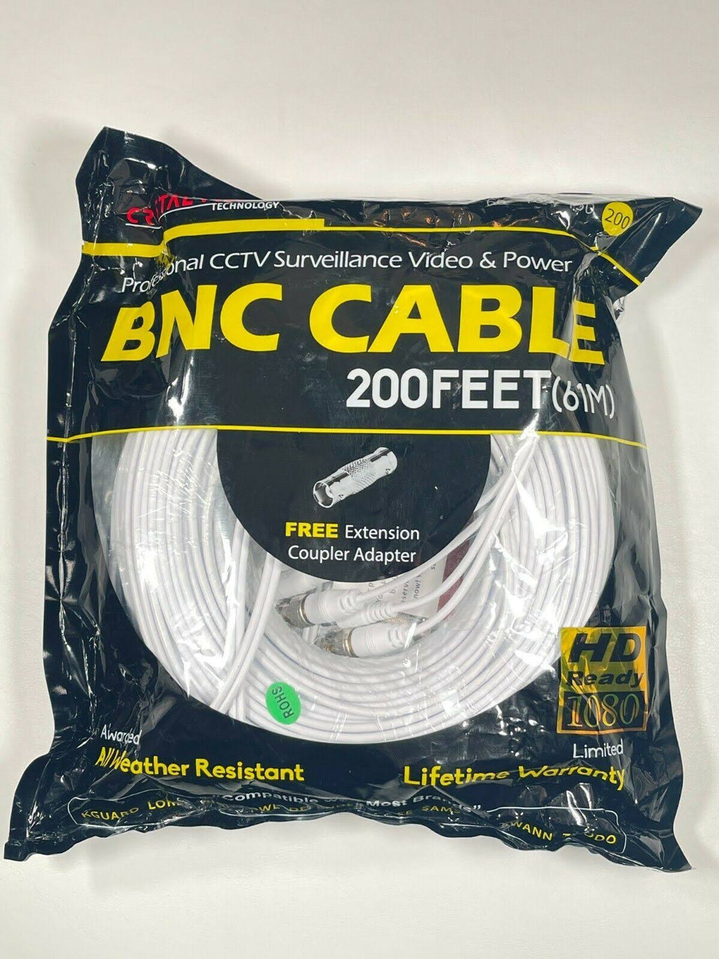1080p HD BNC Video Power Extension Cable for CCTV E547