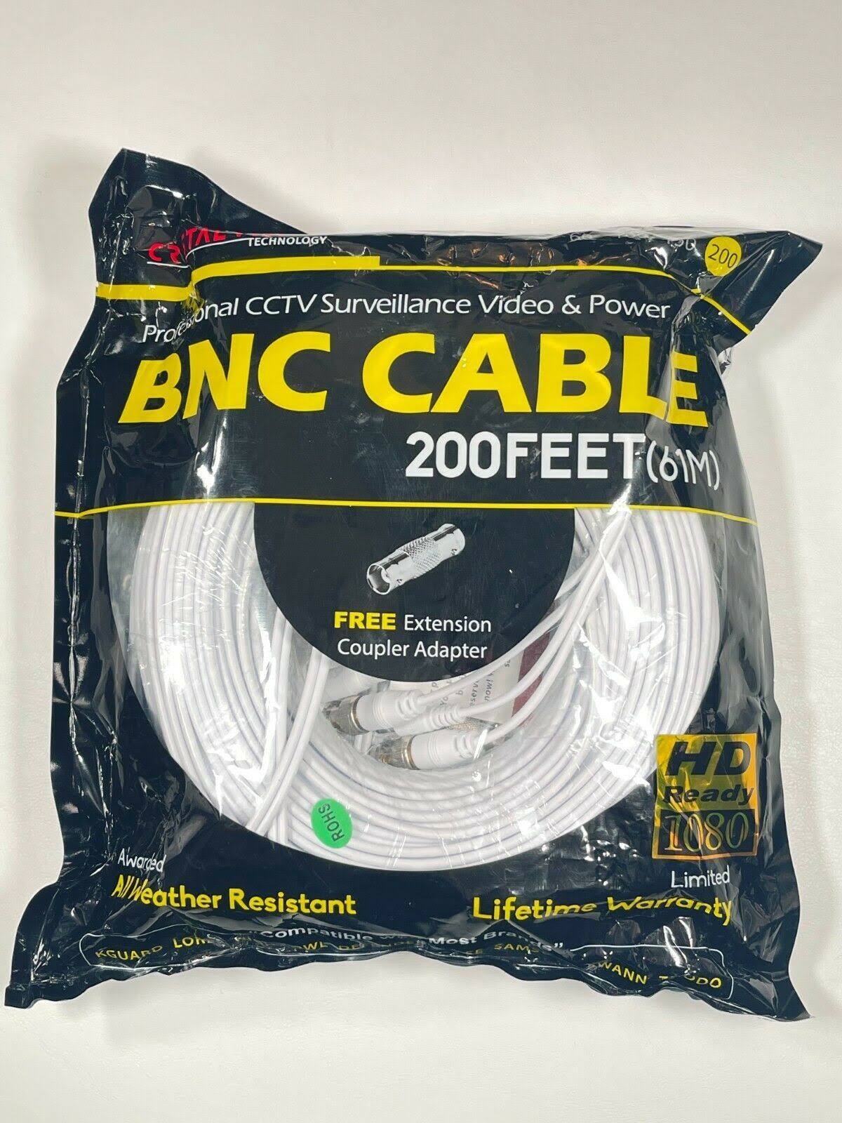 1080p HD BNC Video Power Extension Cable for CCTV E547