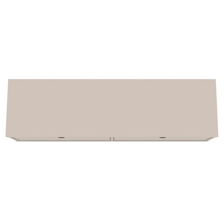 White Floating Entertainment Center L632546