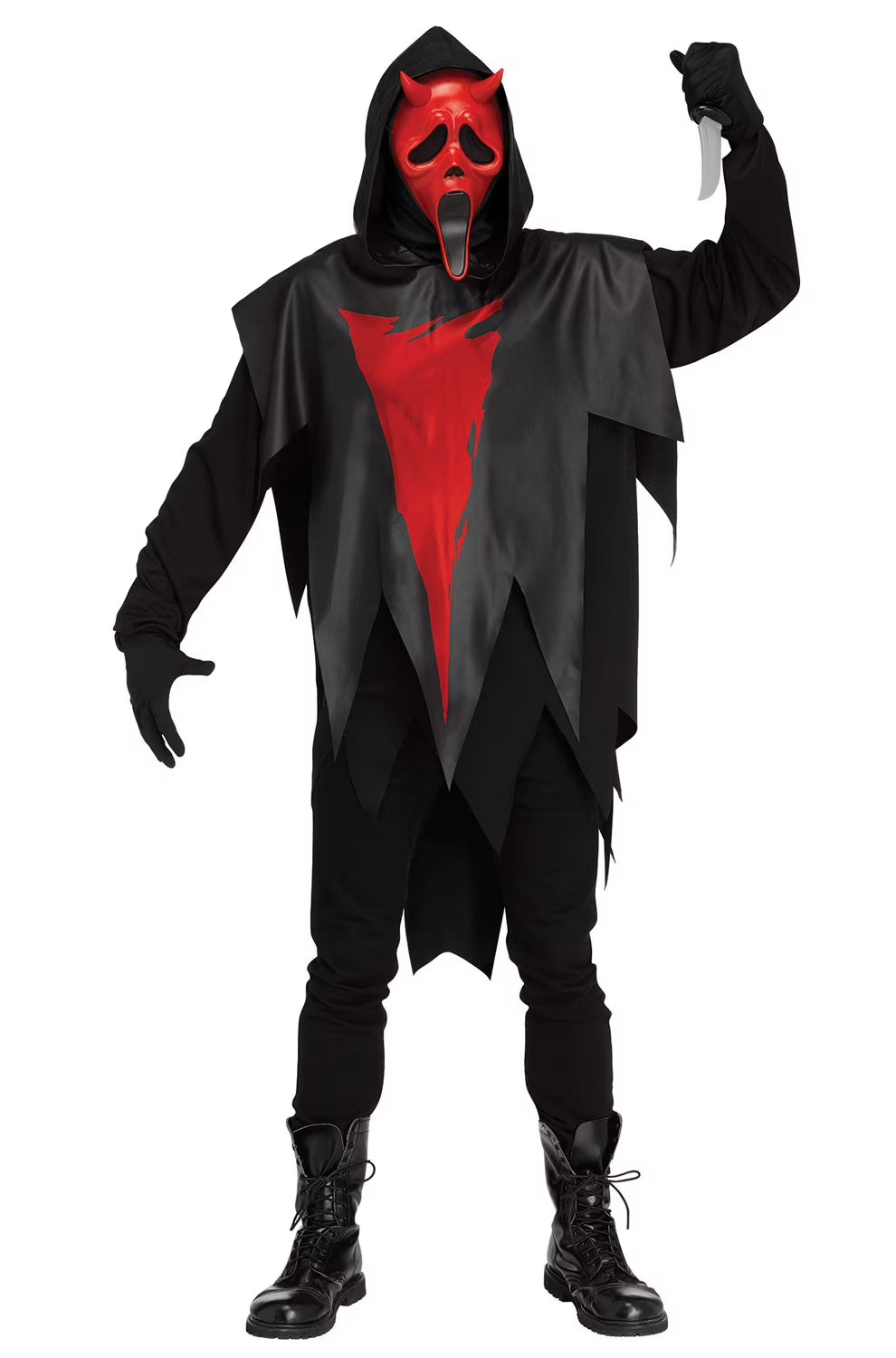 Devil Face Adult Costume X861095