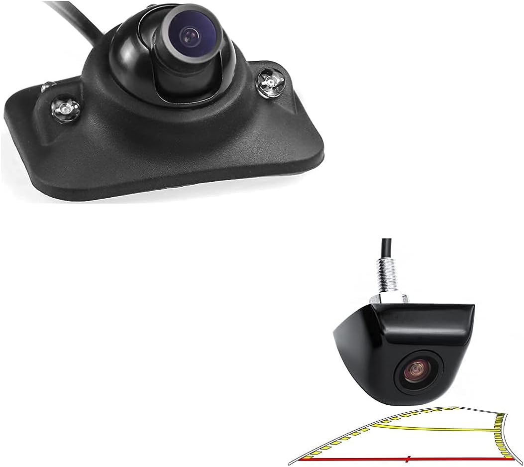 90 Universal Trajectory Backup Camera HD Side View Blind Spot Camera Pack of 2 K4791