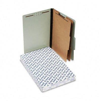 Legal Light Blue Classification Folders 10/Box P83669