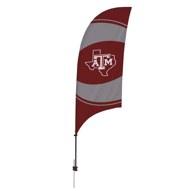 7.5 ft Razor Feather Flag with Cross Base W46495