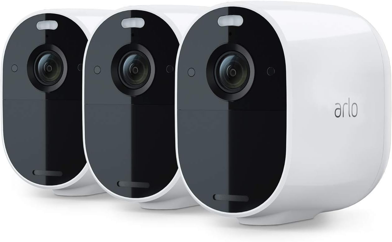 White Wireless 3 Camera Kit Certified Refurbished C8287