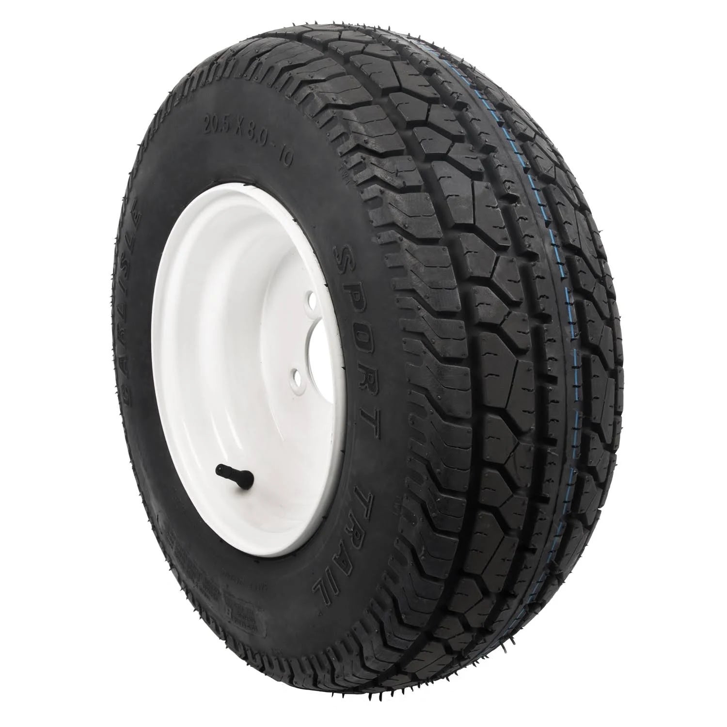 20.5x8-10 White Sport Trail Tire & Wheel Assembly V3862