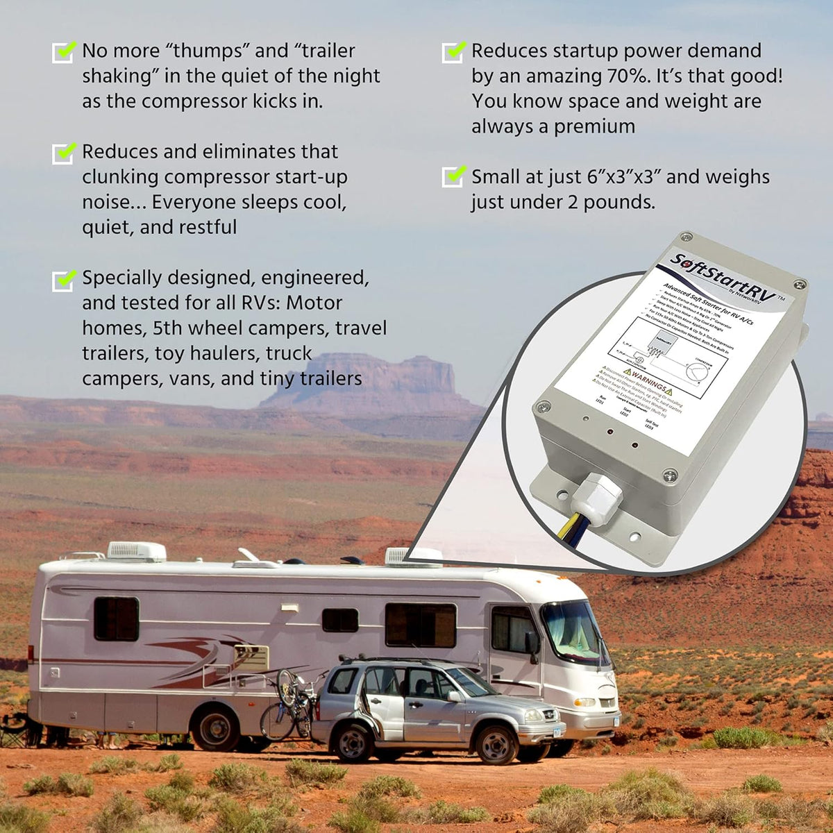 SoftStartRV Air Conditioning Soft Start Kit P95458