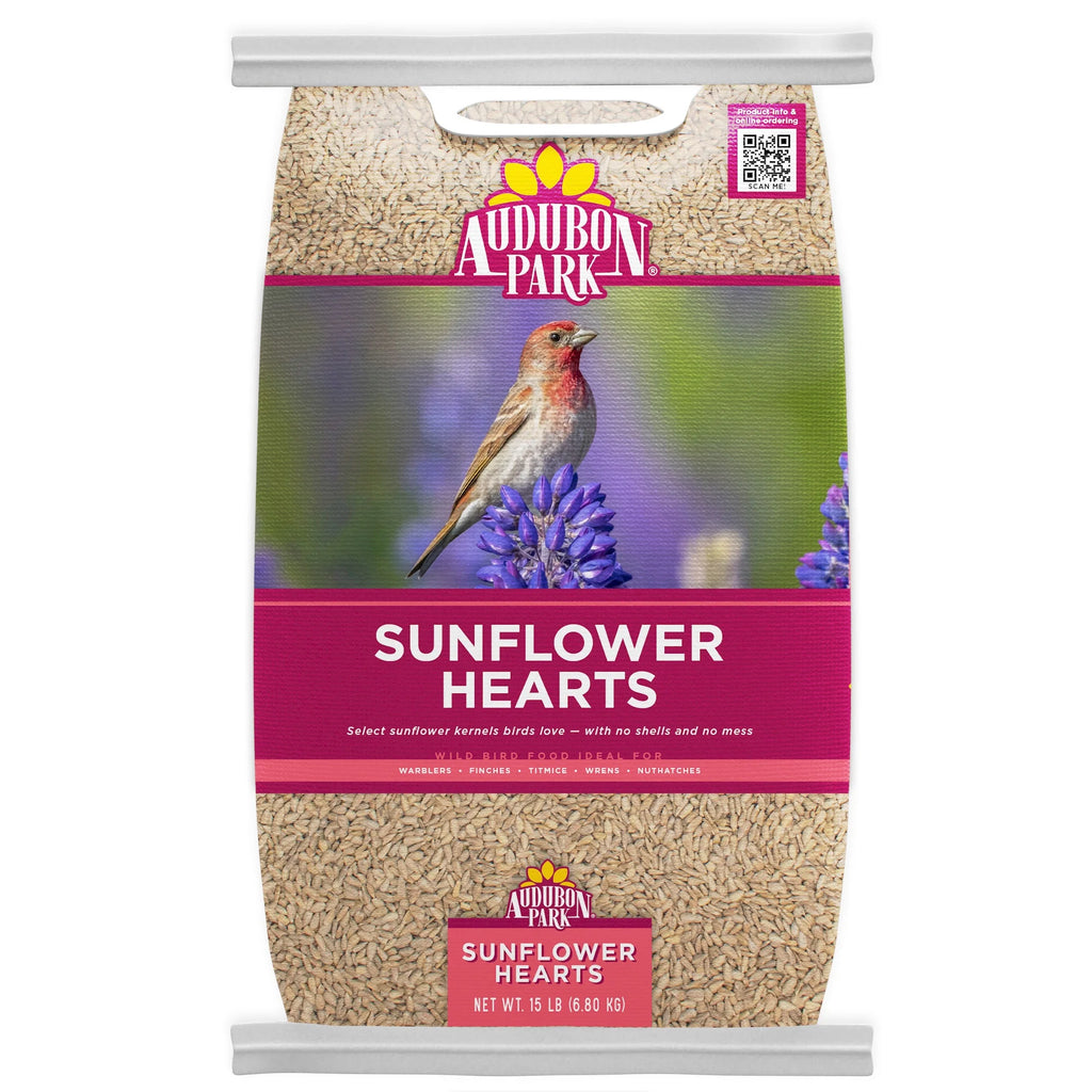 Sunflower Hearts Wild Bird Food, 15 lbs. D91395