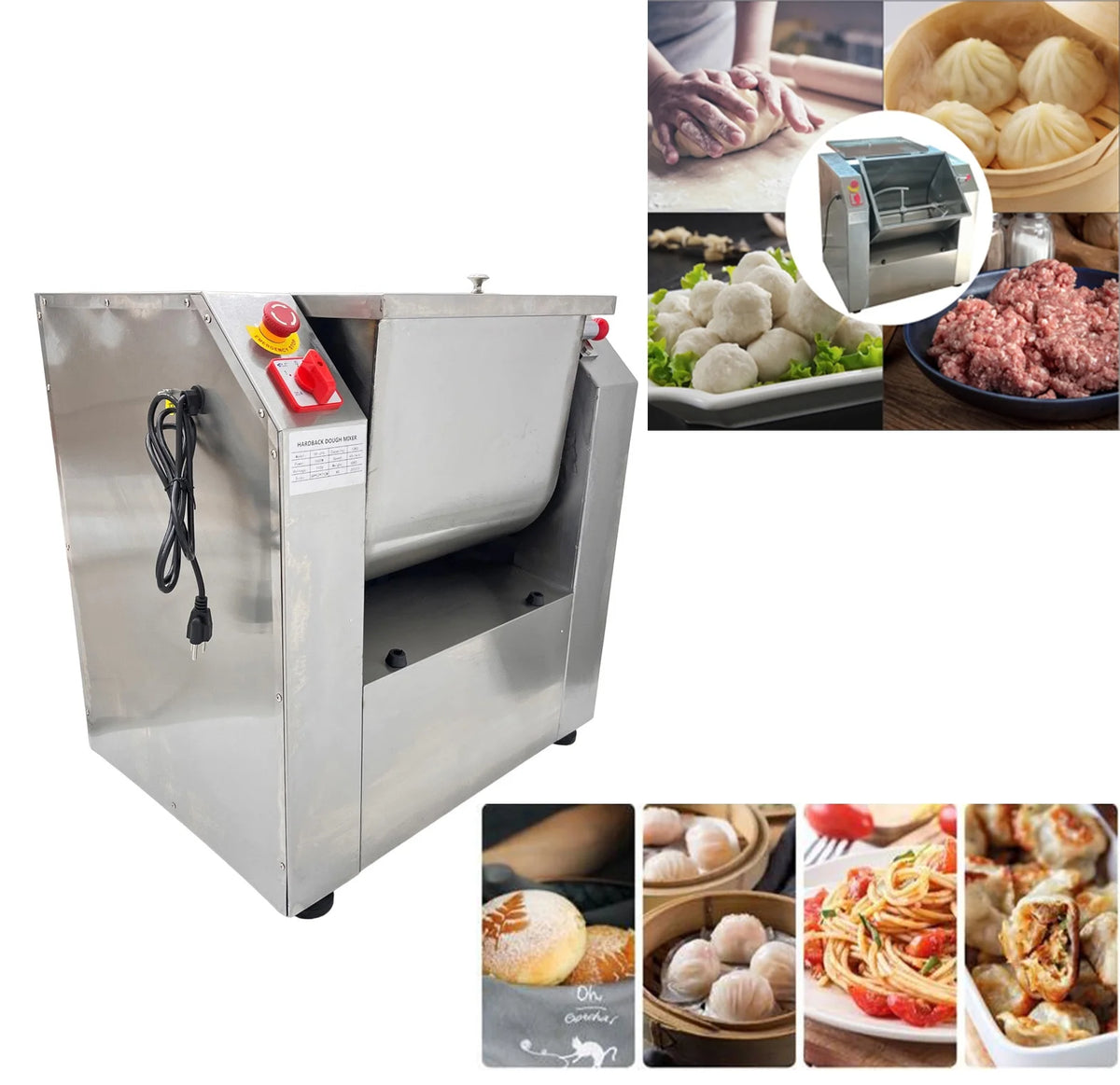 15KG Electric Dough Mixer Kitchen Equipment M777