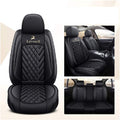 5 Seats Full Set Car Seat Covers (L-Red) F1375