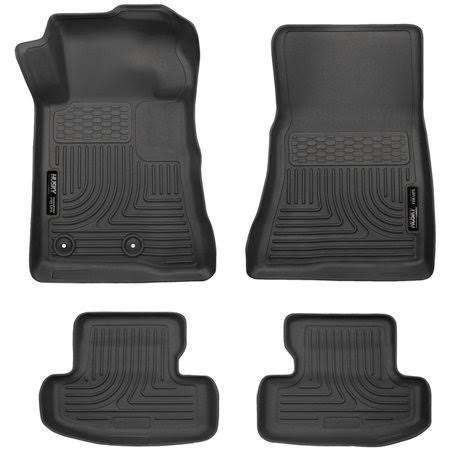 Front & 2nd Seat Floor Liners for 15-16 Ford Mustang I6081
