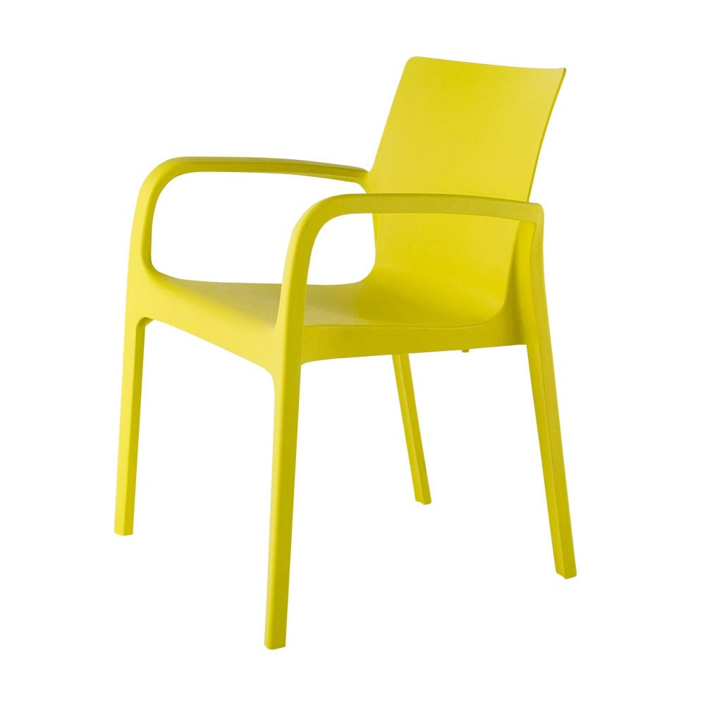 Green Stackable Dining Armchair, Set of 2 X486