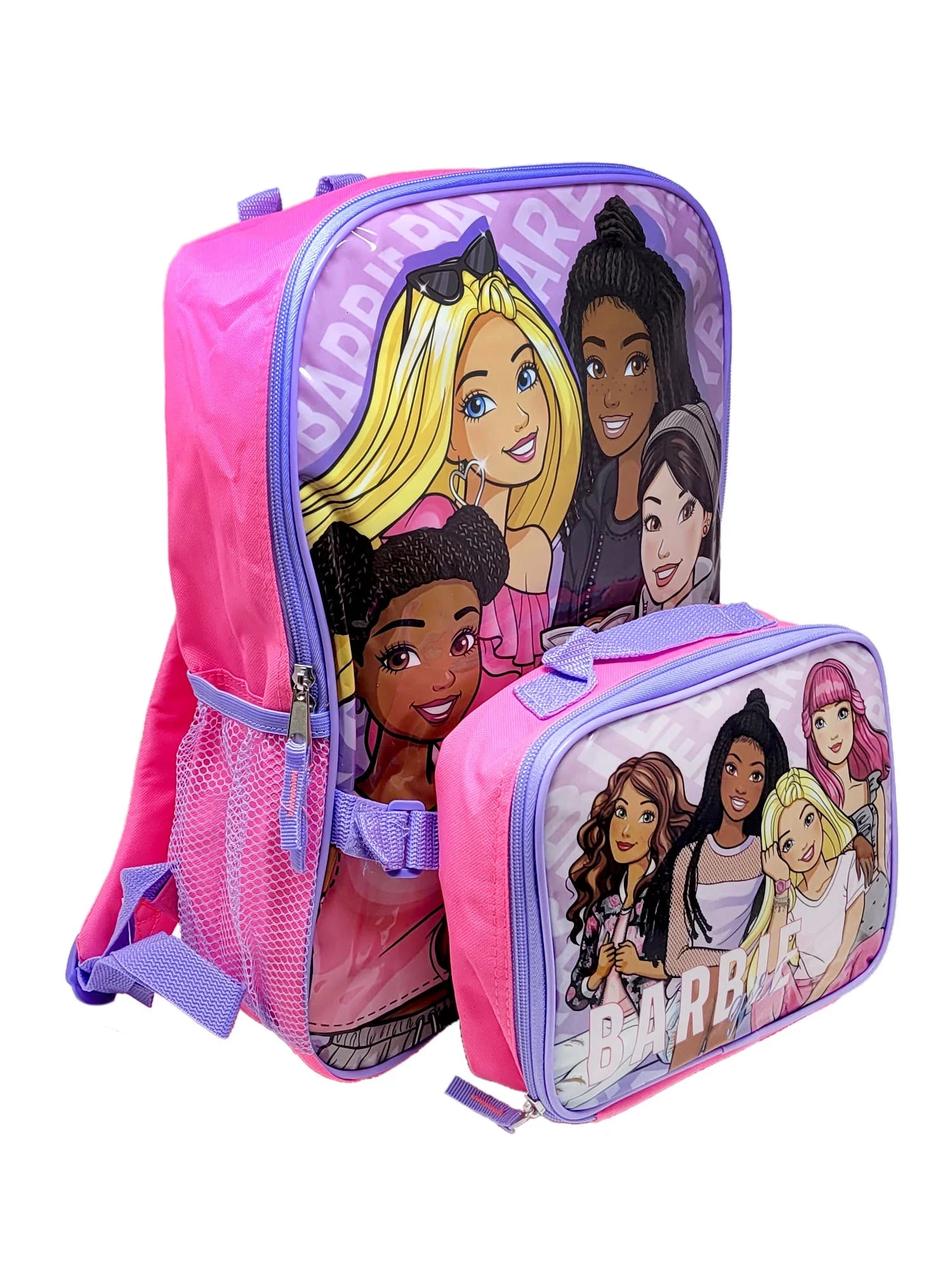 Pink Backpack and Insulated Lunch Bag 2-Piece Set P991521