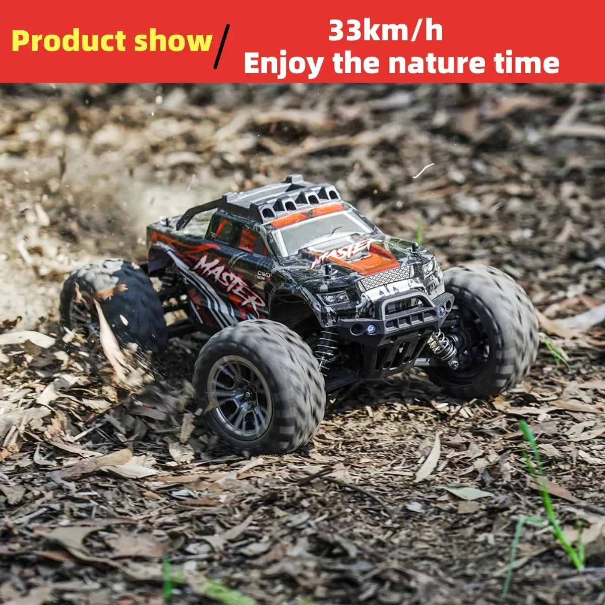 Red 4WD Remote Control Car M903218
