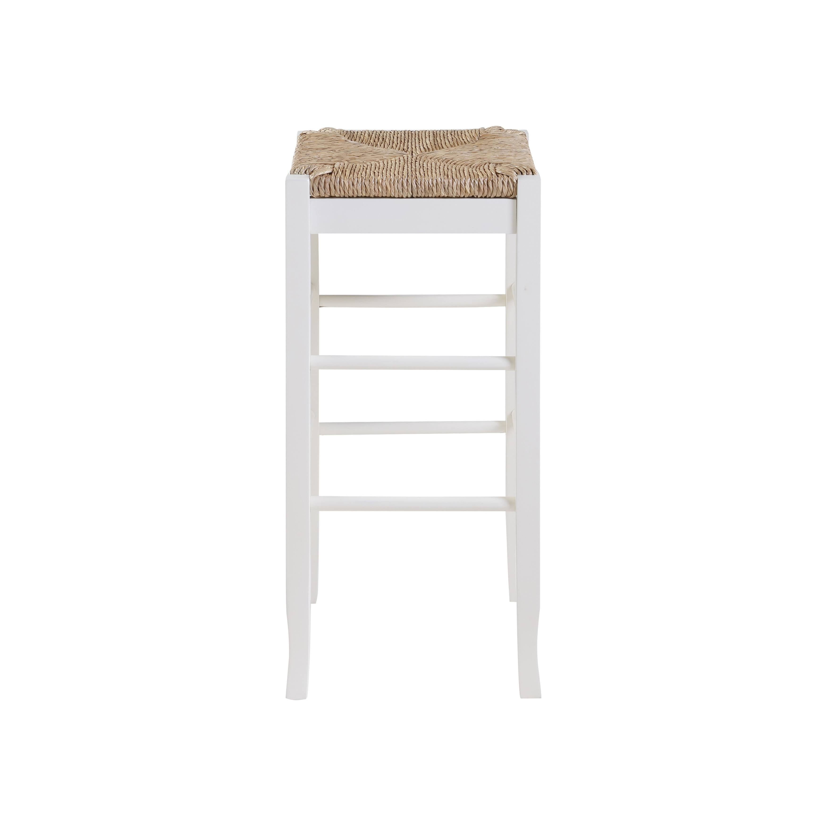Square Counter Stool Cappuccino G37348