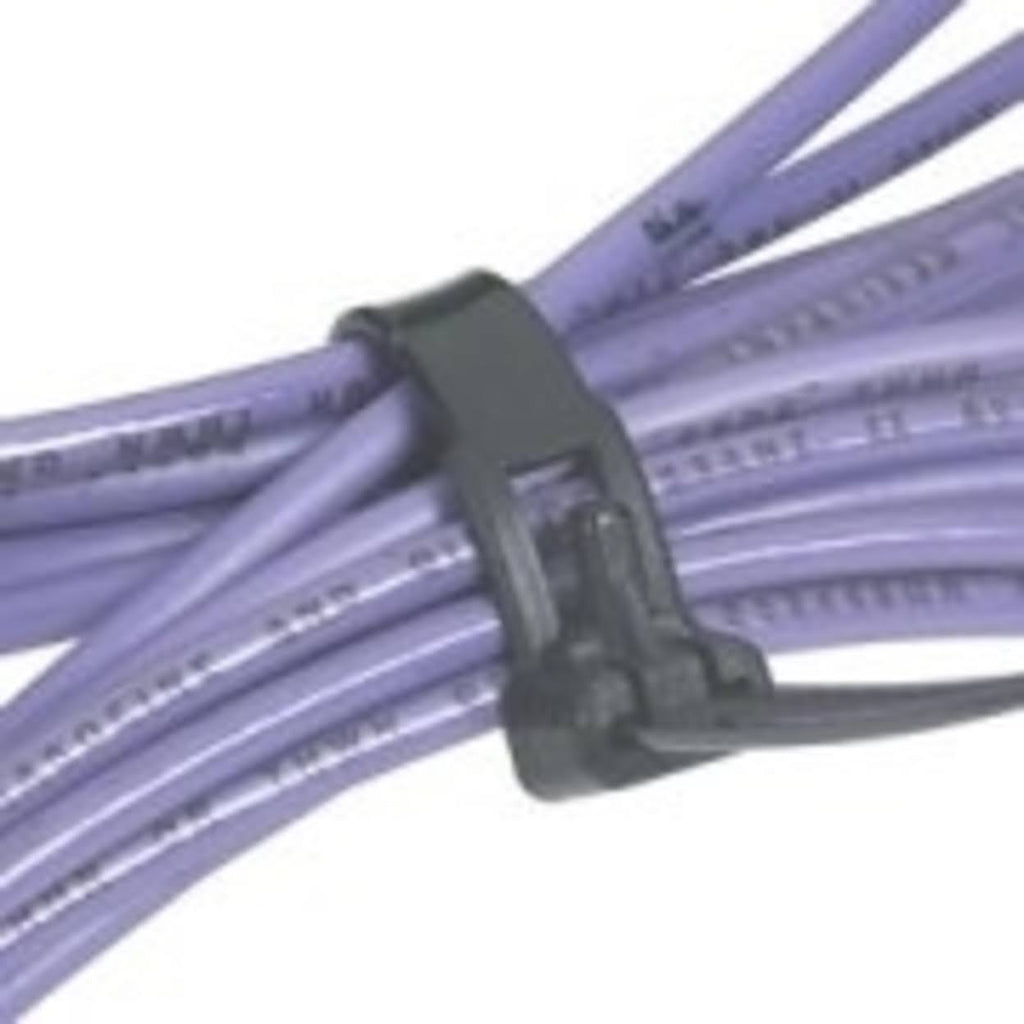 Black Releasable Cable Ties N217