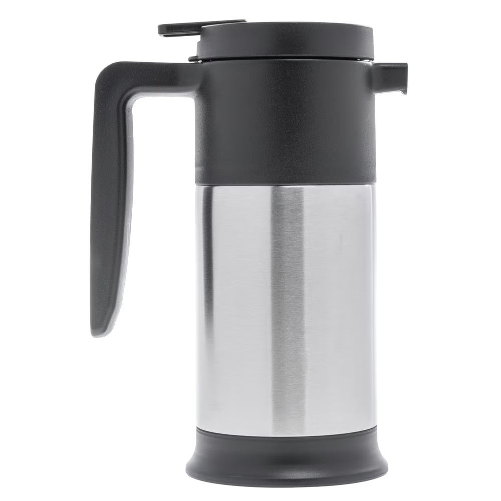 Thermal Beverage Server with Base, 0.7 Liter Stainless Steel R337