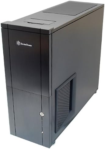 Black Aluminum front panel steel body ATX Mid Tower Computer Case Y60828