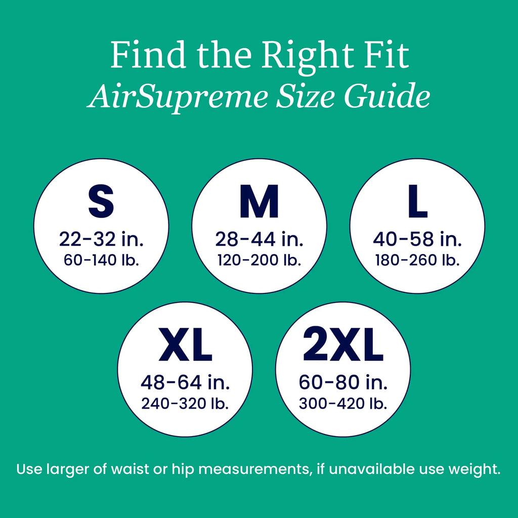 AirSupreme Tab-Style Briefs, Medium, Case/60 I745