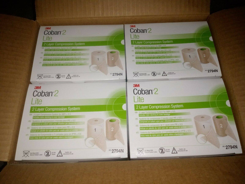 2 Layer Compression Bandage System, Case of 8 L381903