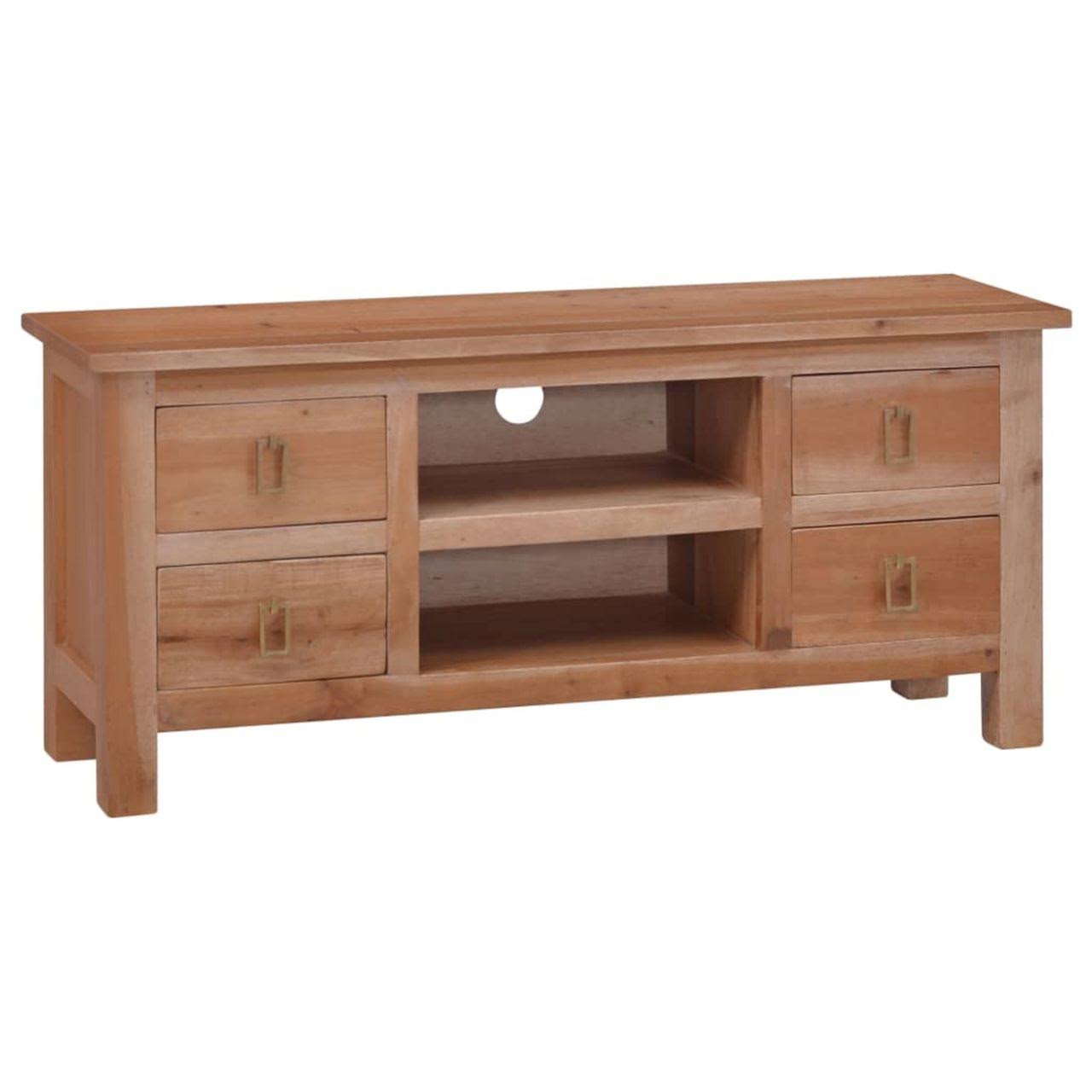 Solid Mahogany Wood TV Cabinet R47896