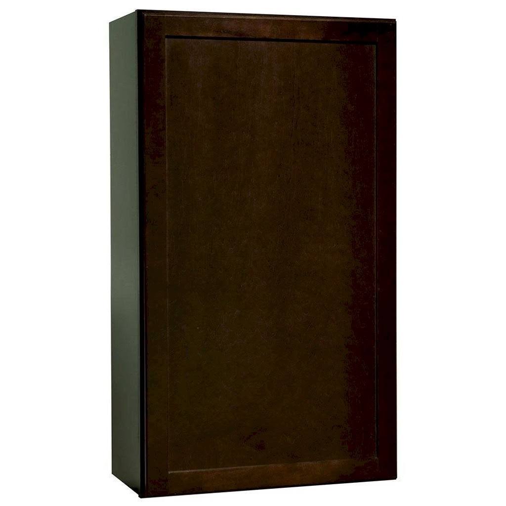 Shaker Assembled Wall Kitchen Cabinet in Java Q2710