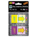 100/Pack Pop-Up Page Flags with Dispenser A7150
