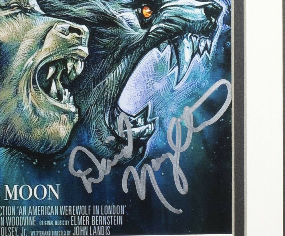 Signed Framed 11x17 American Werewolf Photo D26550