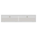 White Floating Entertainment Center L632546