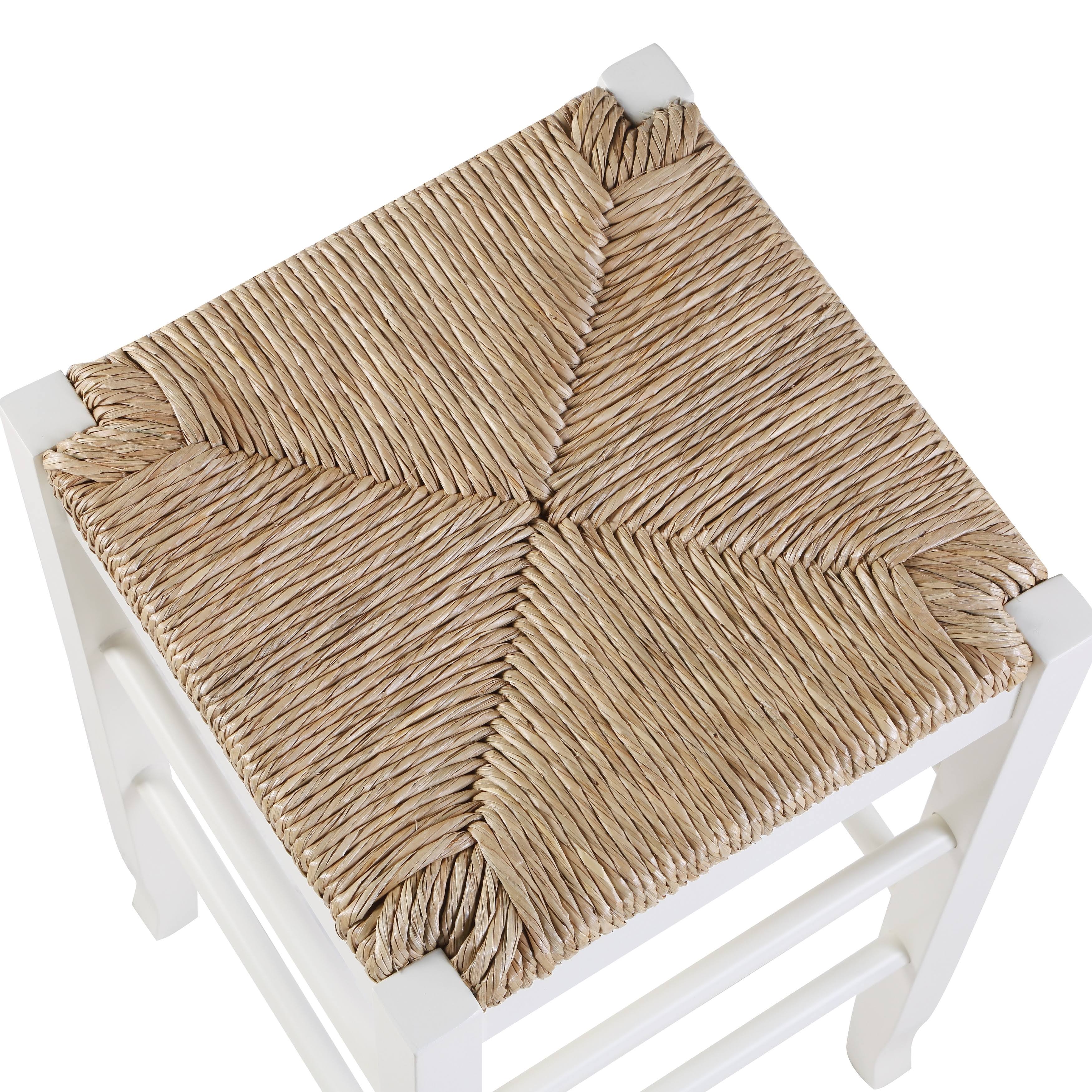 Square Counter Stool Cappuccino G37348