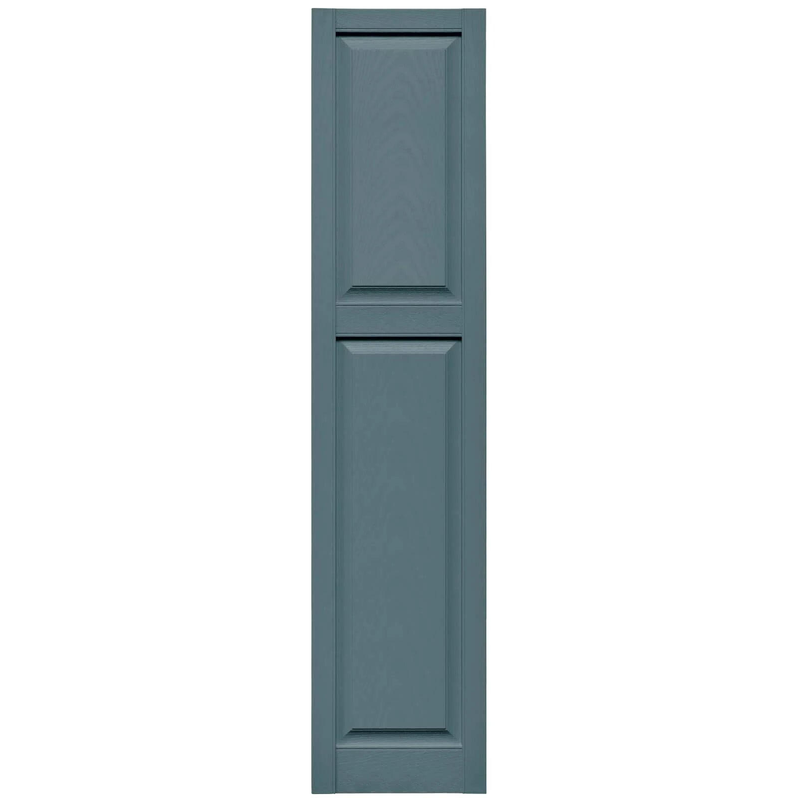 Vinyl Cottage Style Standard Shutter 67x22 Long - 1 Pair (14-3/4in. Wedgewood Blue) C540