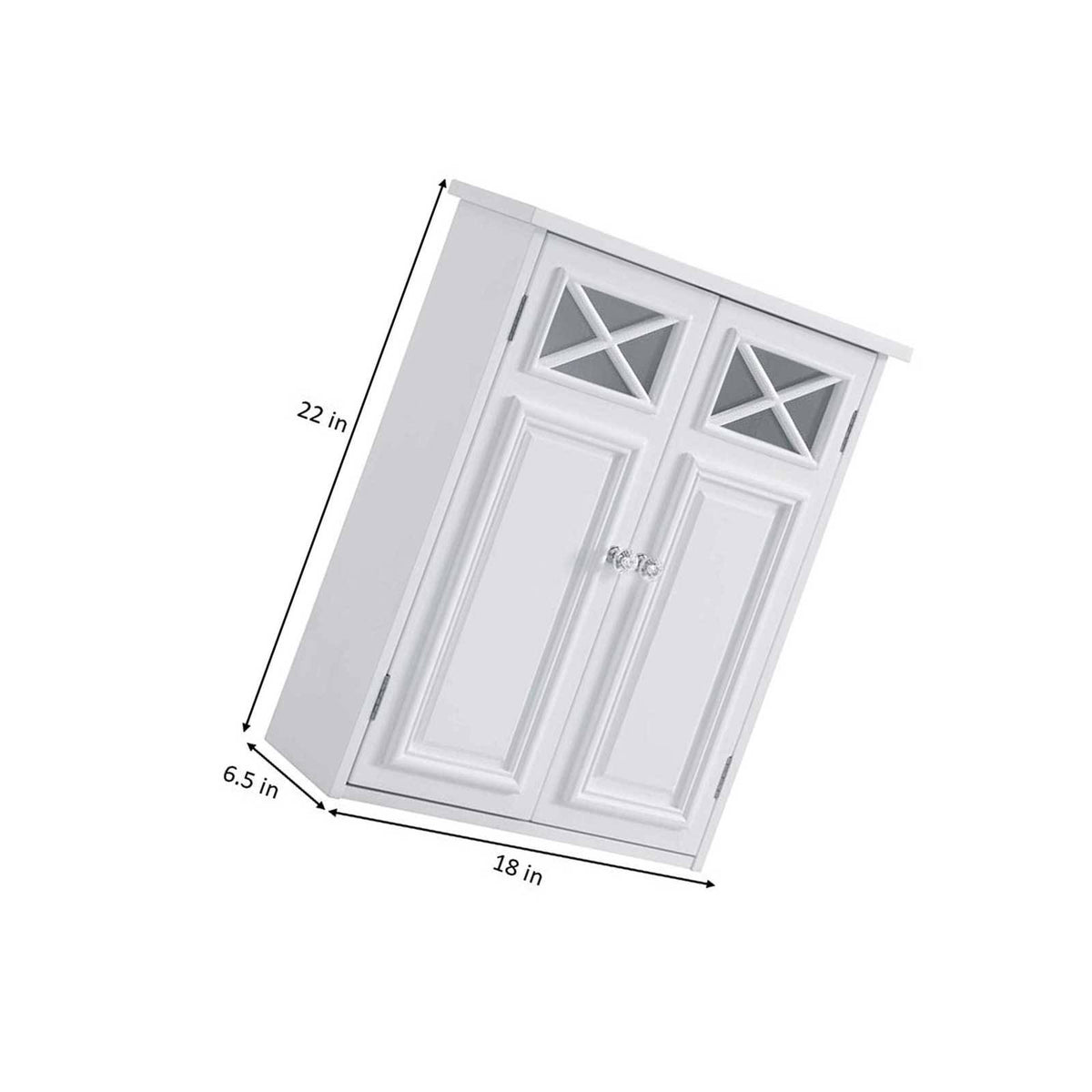 White Wall Cabinet X9826
