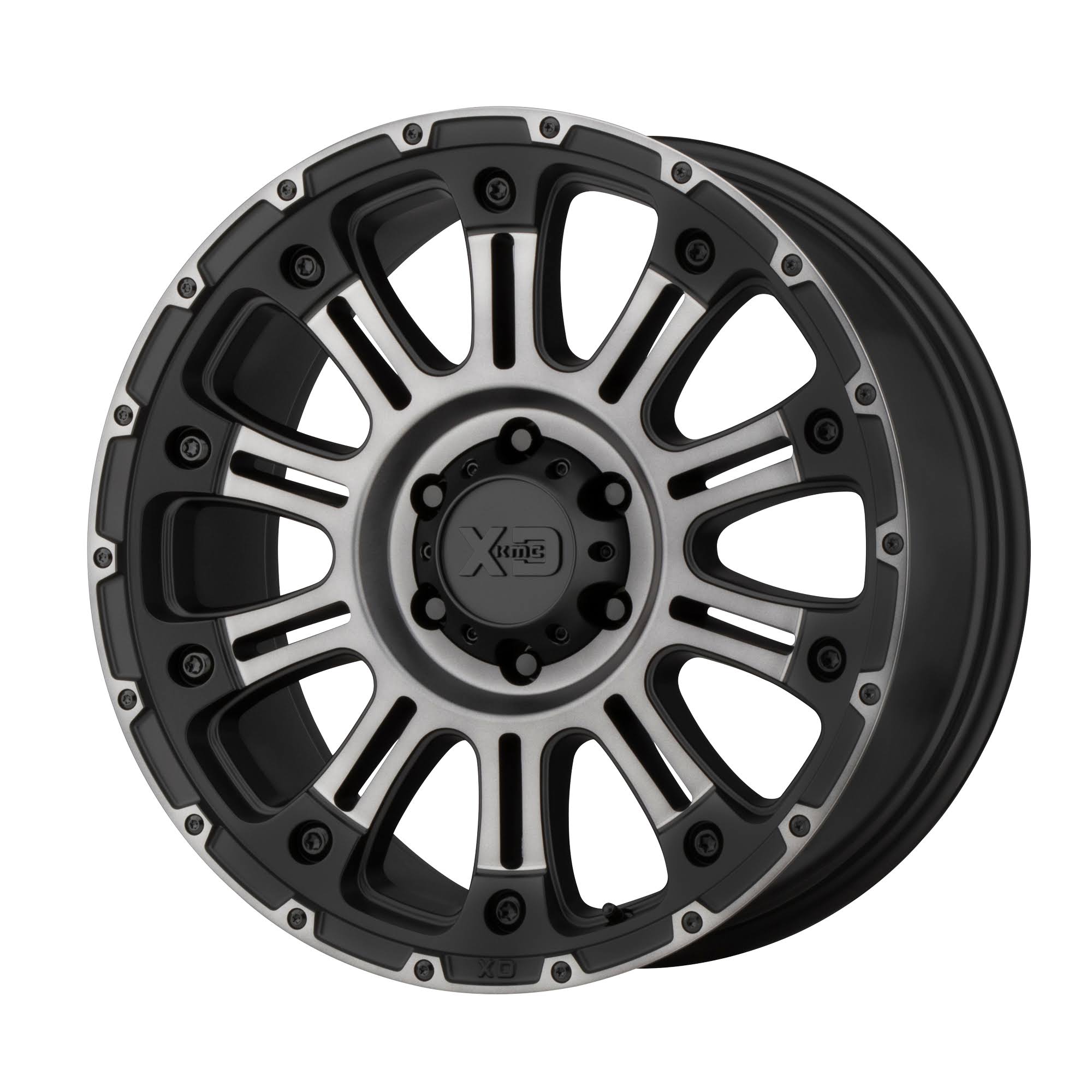 17x9 Black Gray Tint Wheel Z9007