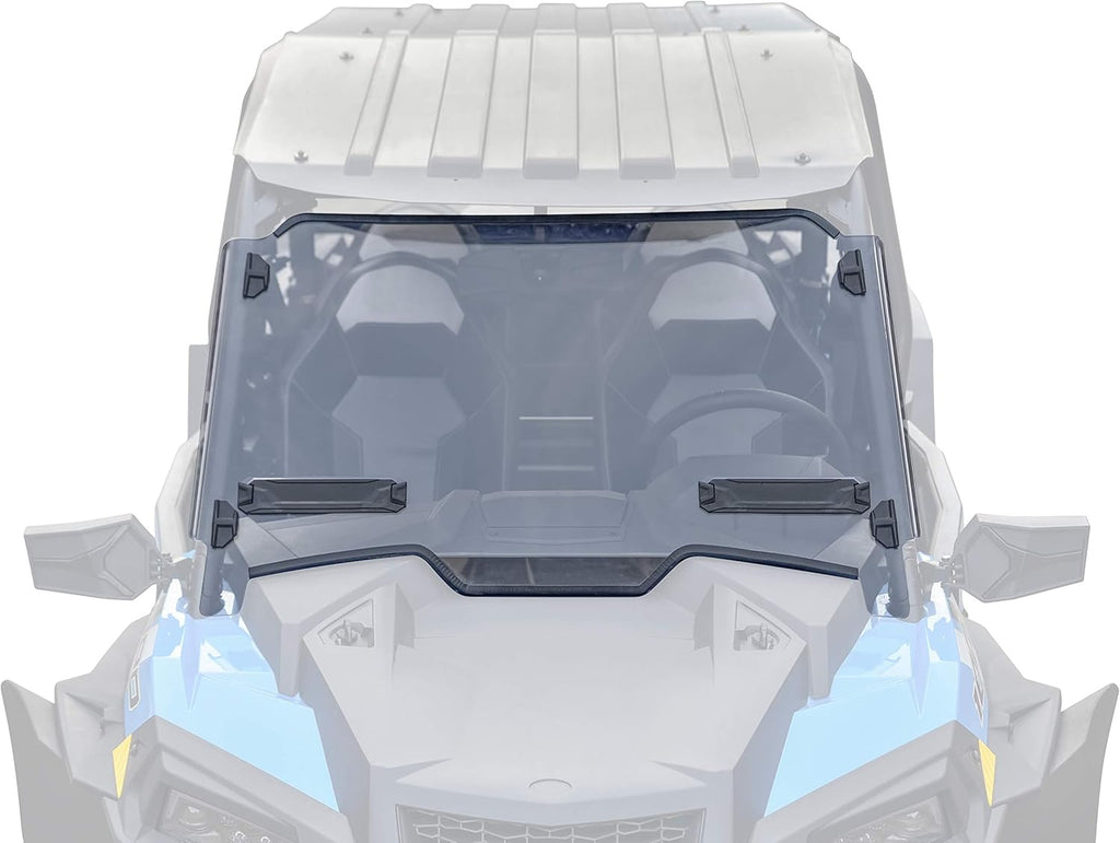Clear Dustproof Hard Coat Poly Vented Full Windshield for Polaris RZR XP 1000 C2601