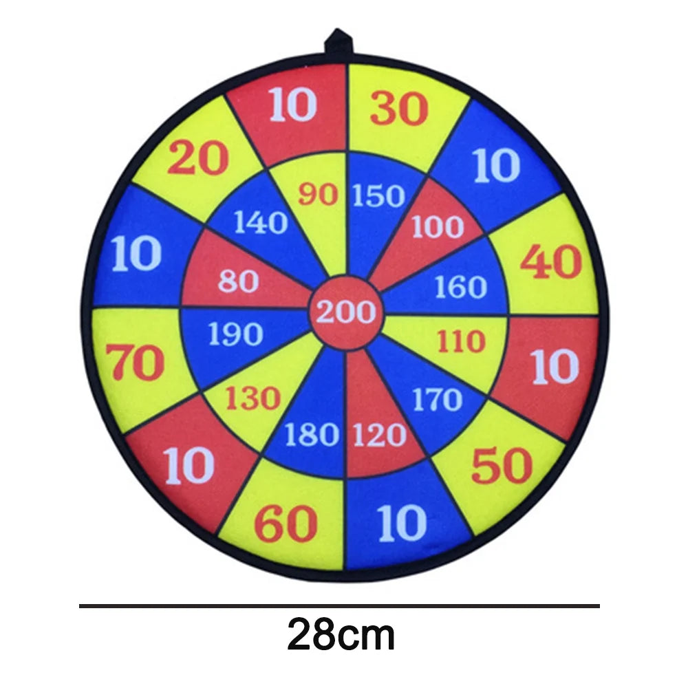 Kids Game Dart Board Set with 6 Sticky Balls and a Hook R727