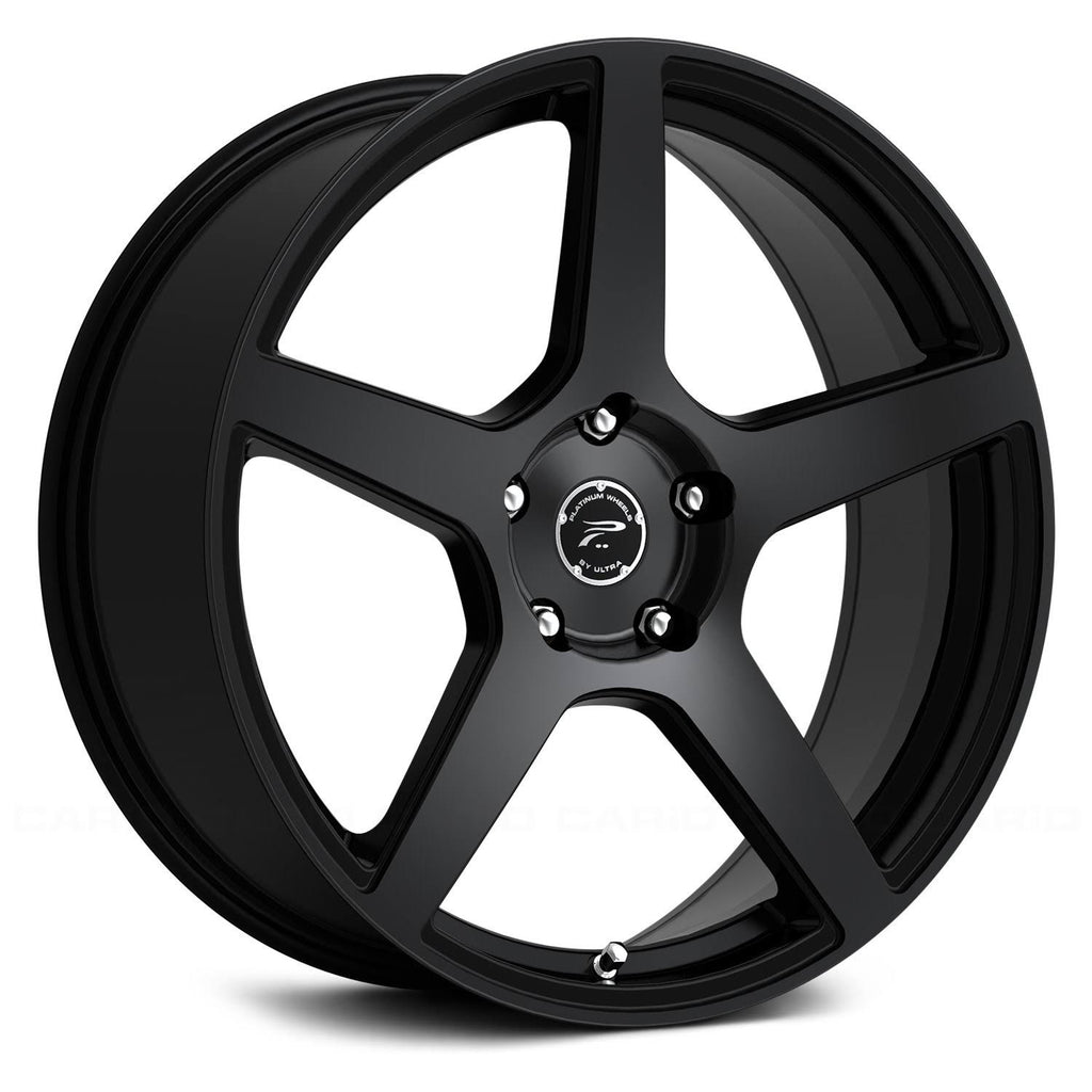 Satin Black 17x7.5 5x4.5 40mm Wheel W722500