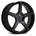 Satin Black 17x7.5 5x4.5 40mm Wheel W722500