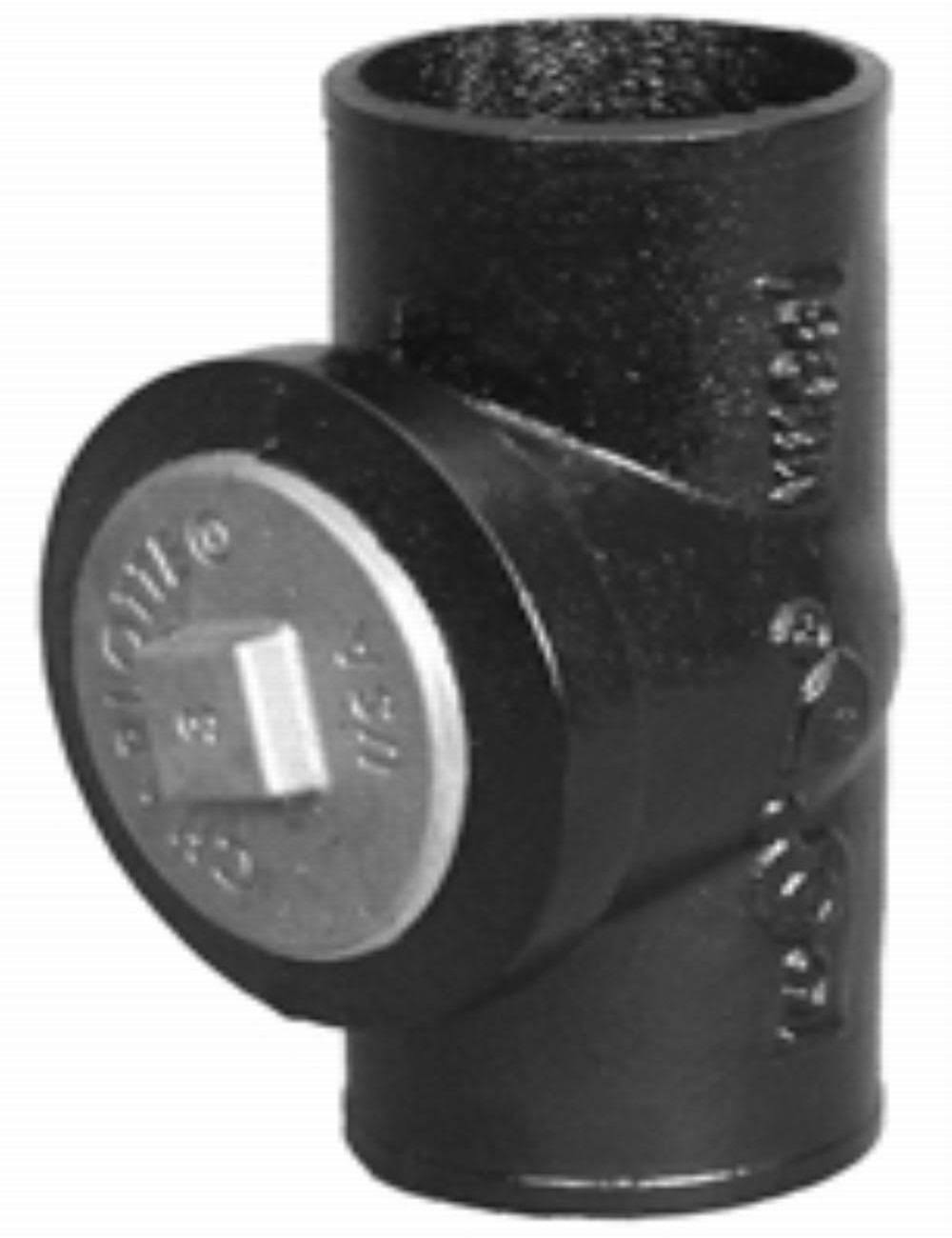 No Hub Cast Iron Clean Out Tee 3x22 X143