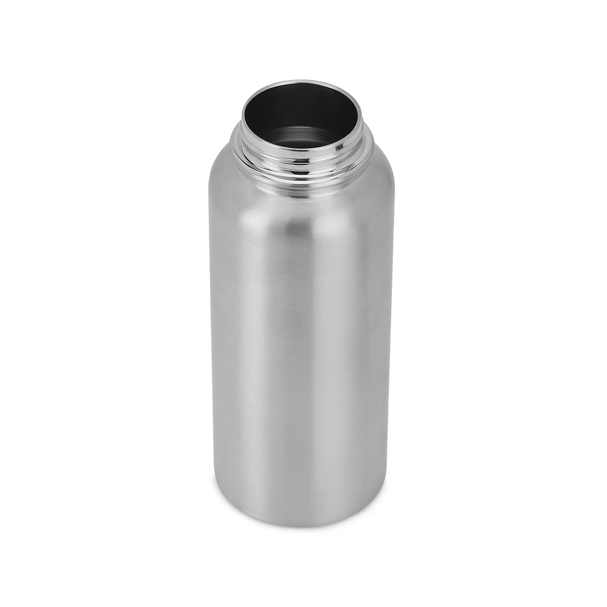 Silver 32 oz Vacuum-Insulated Water Bottle with 2 Lids W455189