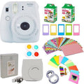 Smokey White Instant Film Camera with 40 Prints P8831