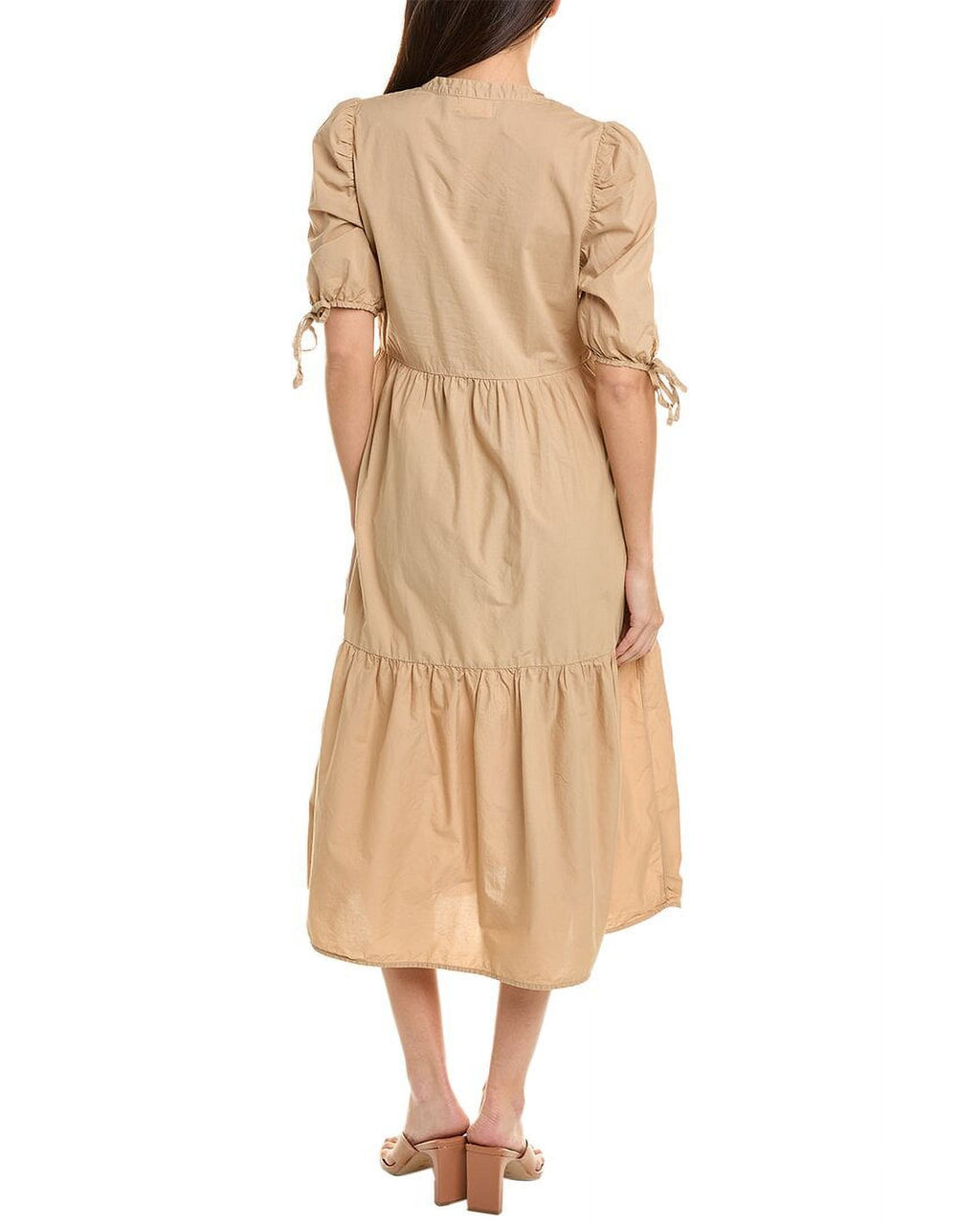 White Midi Dress N256018