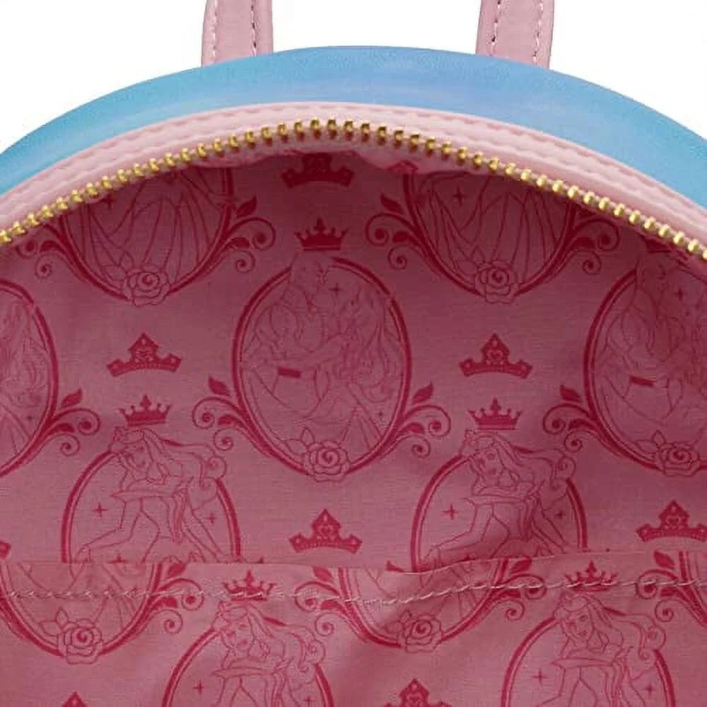Disney Sleeping Beauty Double Strap Shoulder Bag Purse D740459