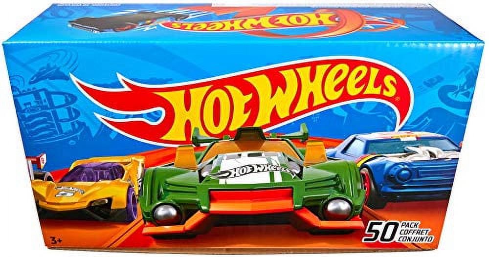 50 Pieces Hot Wheels Car Vehicle Playset M67291