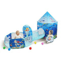 3 in 1 Kids Play Tent with Tunnel E45202