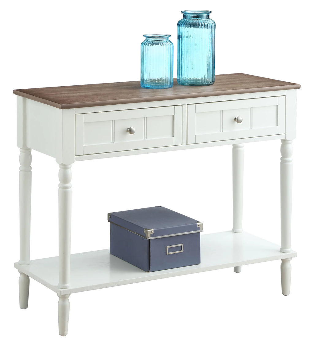 French Country Two Drawer Hall Table K1724