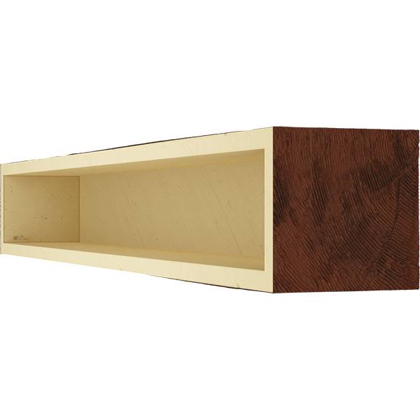 Knotty Pine Faux Wood Fireplace Mantel P4871