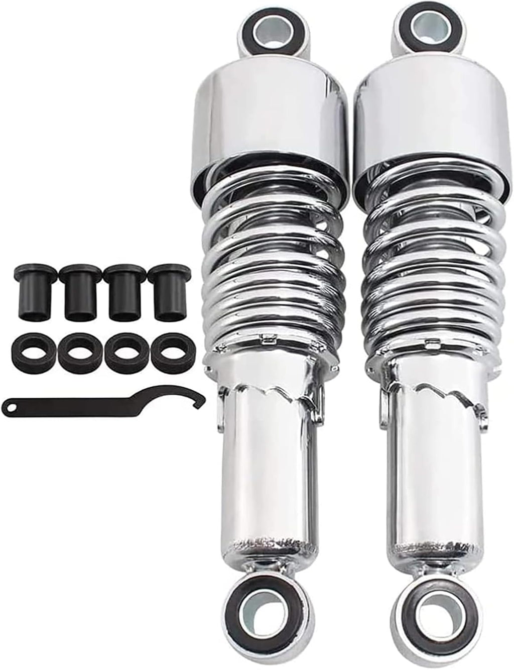 267mm 10.5" Rear Shock Absorber Chrome (A Pair) I47995