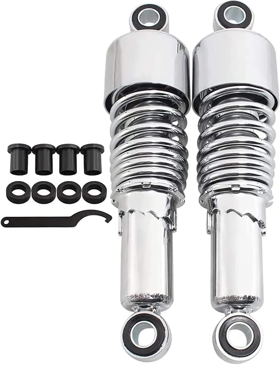 267mm 10.5" Rear Shock Absorber Chrome (A Pair) I47995