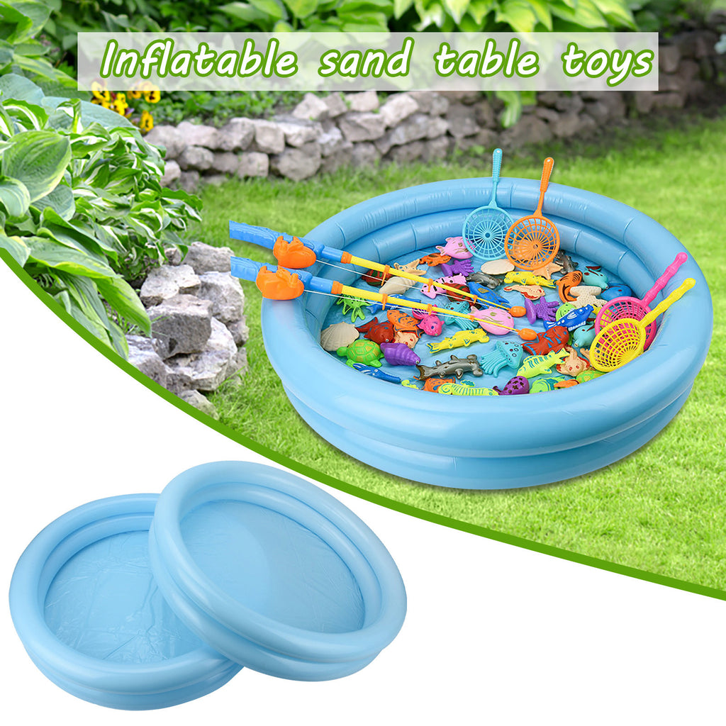 Portable PVC Inflatable Sandbox Tray Table Toys N2372