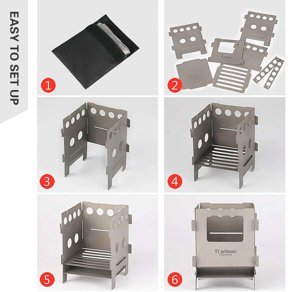 Titanium Wood Burning Stove S85193